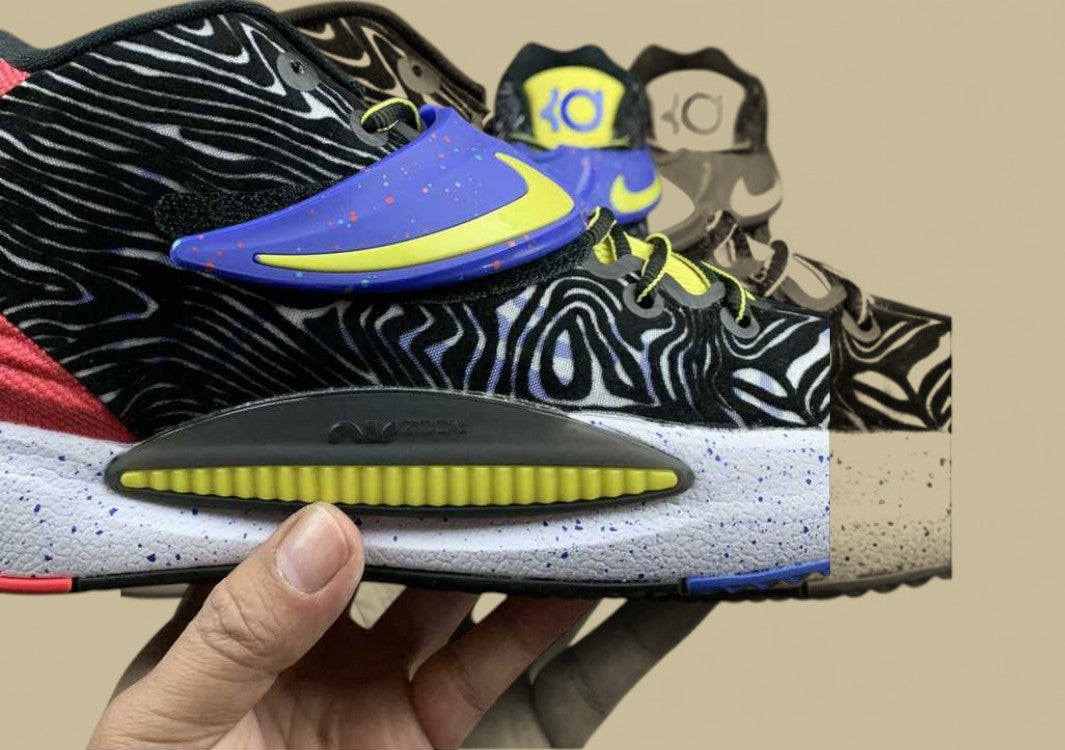 Nike KD EP “Multi-Color” Fusion Red Basketball Shoe