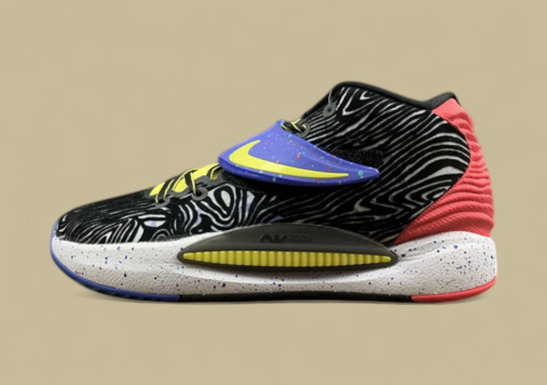 Nike KD EP “Multi-Color” Fusion Red Basketball Shoe
