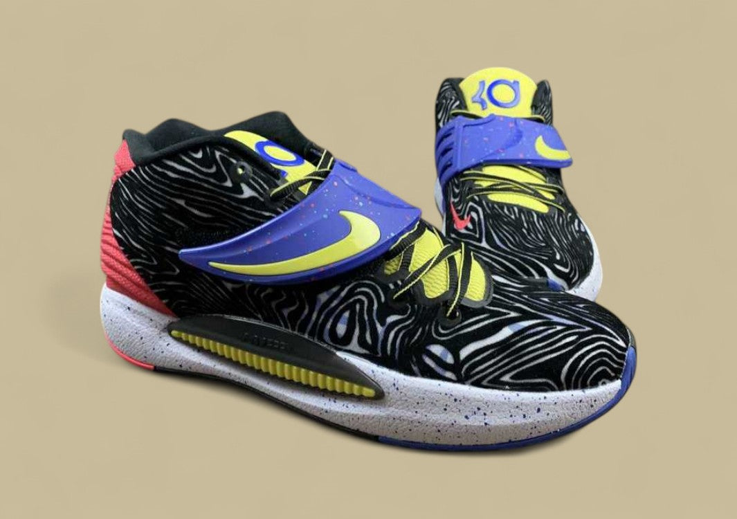 Nike KD EP “Multi-Color” Fusion Red Basketball Shoe