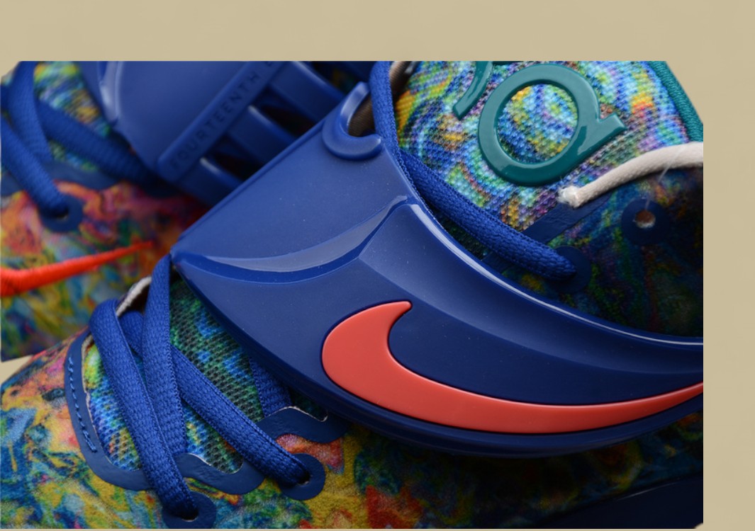 Nike KD EP “Paint Splatter” Royal Blue Basketball Shoe