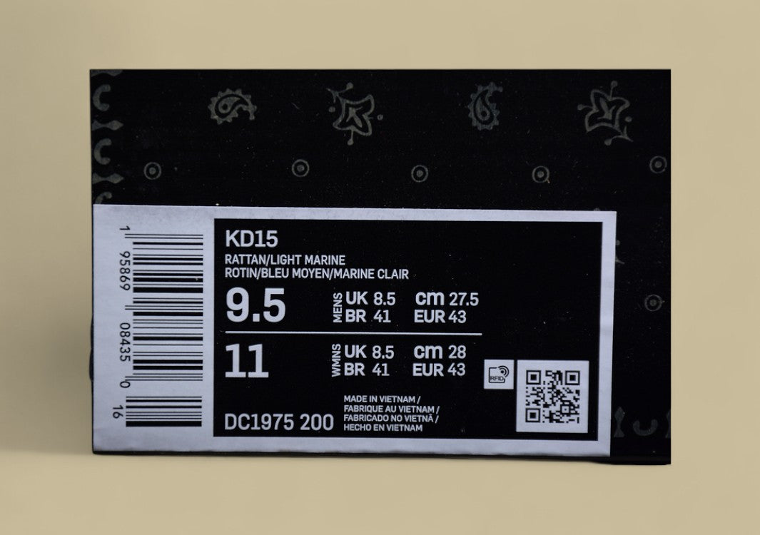 Nike KD EP “Rattan” Light Marine Shoes