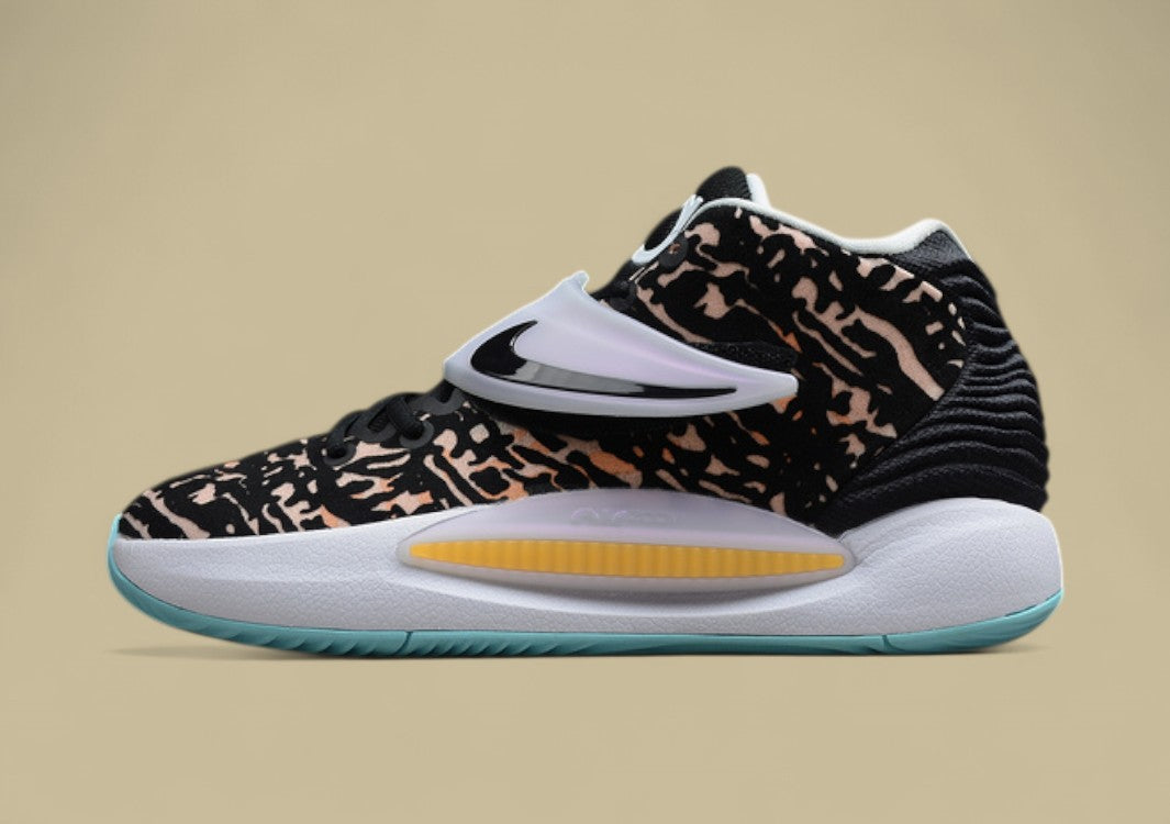 Nike KD Essential Black Orange Trance Basketball Shoes