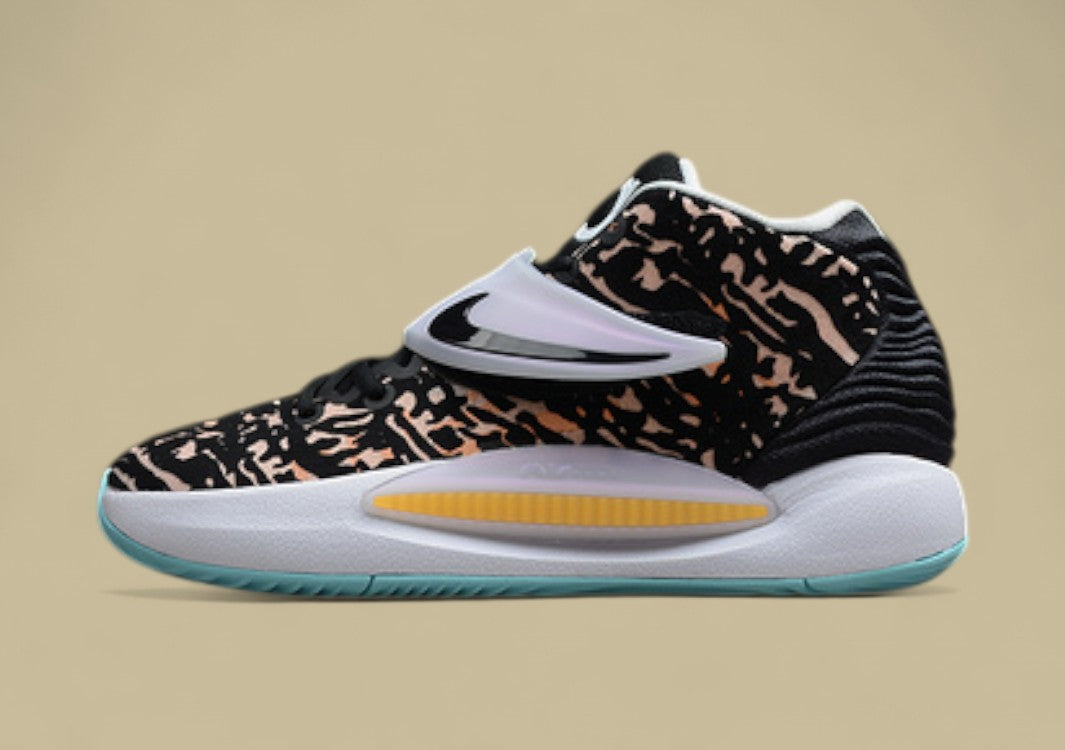 Nike KD Essential Black Orange Trance Basketball Shoes