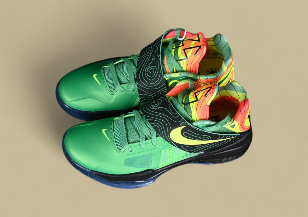 Nike KD Foam Hyperstrike Electric Green Fusion