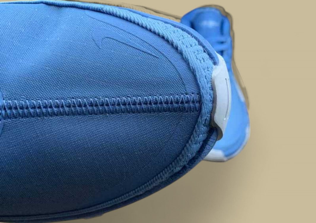 Nike KD TB Basketball Shoes Light Blue Upper with Crisp White Swoosh & Midsole Detailing