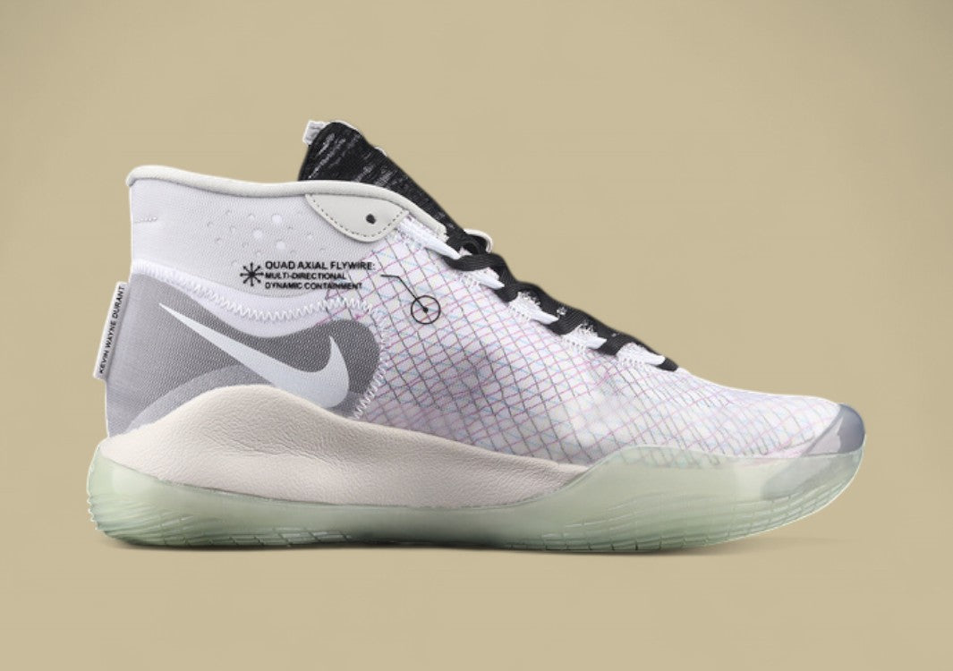 Nike KD TB White Performance Basketball Shoes