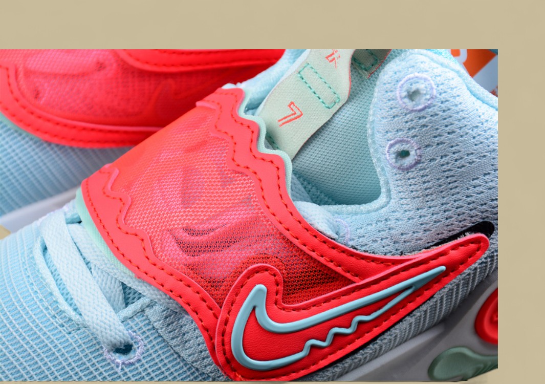 Nike KD Trey X EP Blue Chill Bright Crimson Basketball Shoe