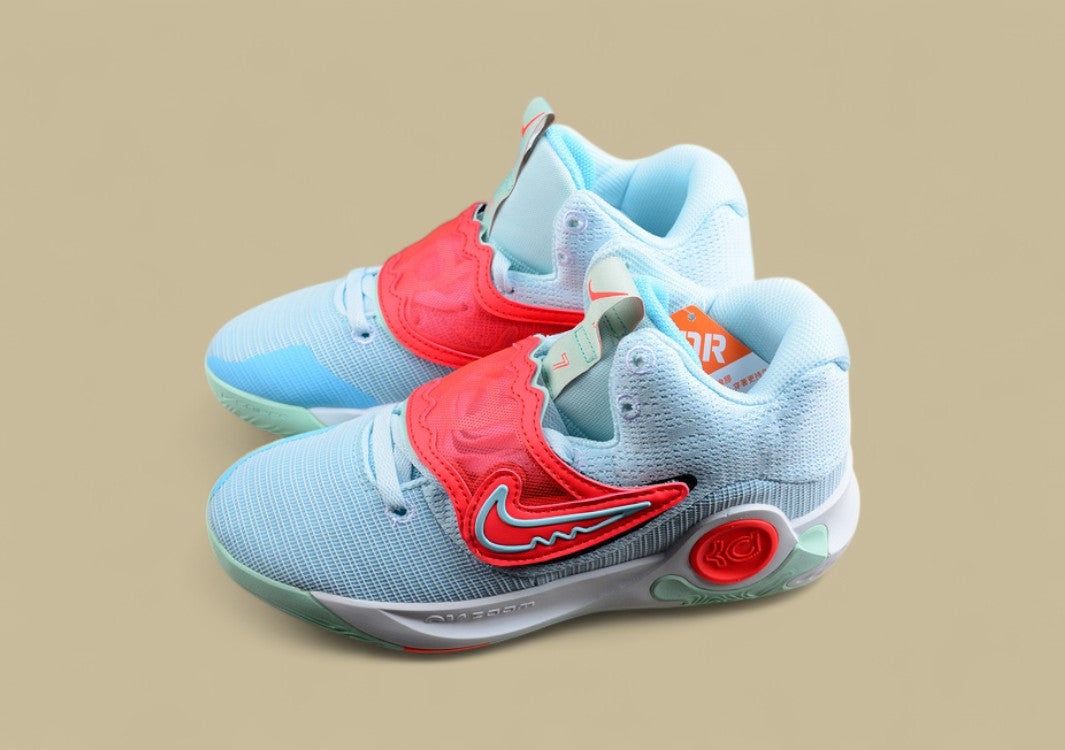 Nike KD Trey X EP Blue Chill Bright Crimson Basketball Shoe