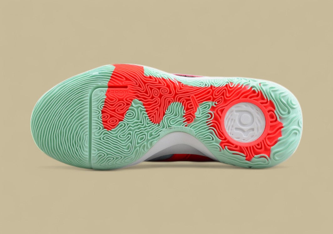 Nike KD Trey X EP Blue Chill Bright Crimson Basketball Shoe