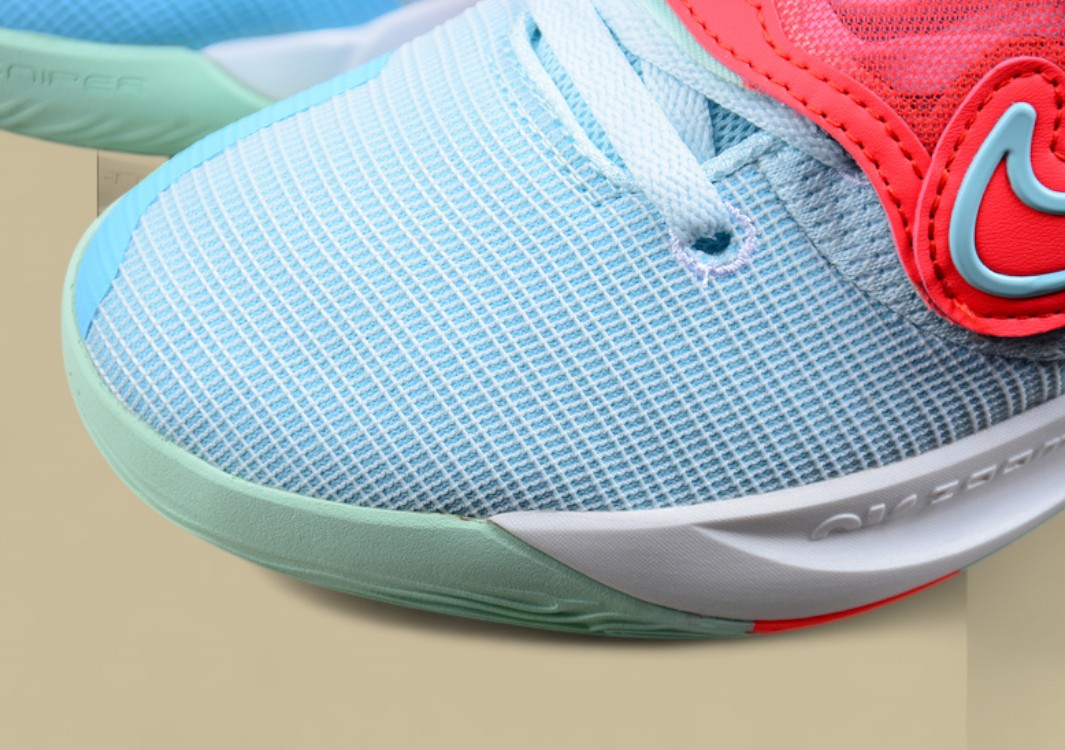 Nike KD Trey X EP Blue Chill Bright Crimson Basketball Shoe