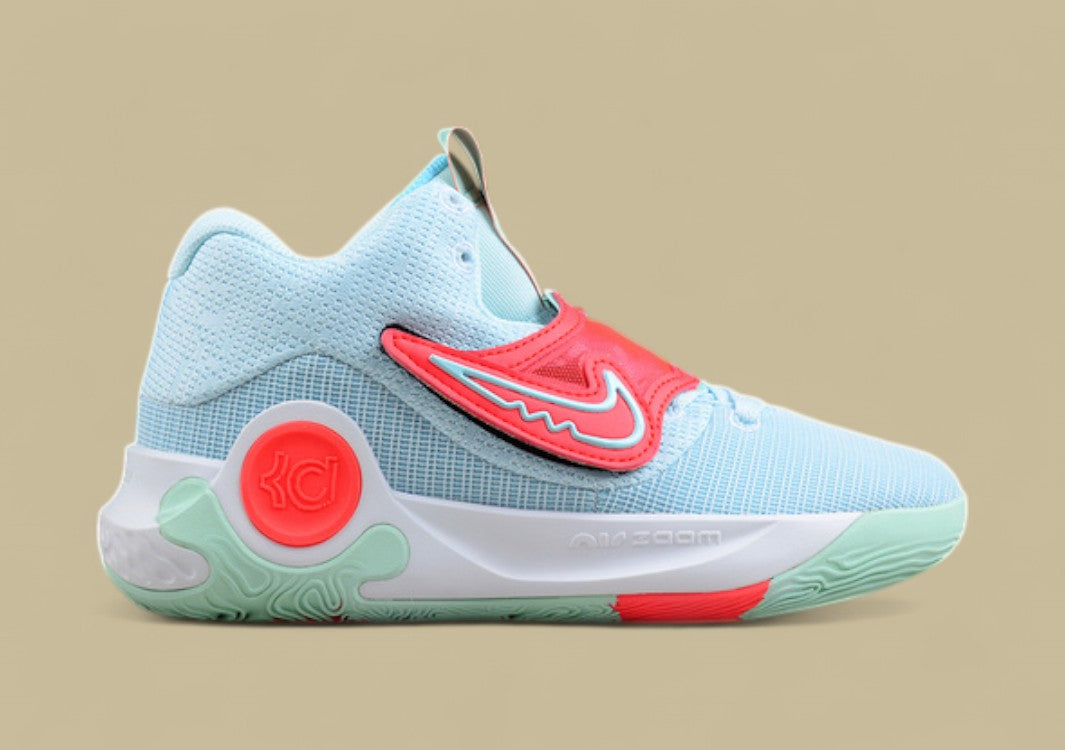 Nike KD Trey X EP Blue Chill Bright Crimson Basketball Shoe