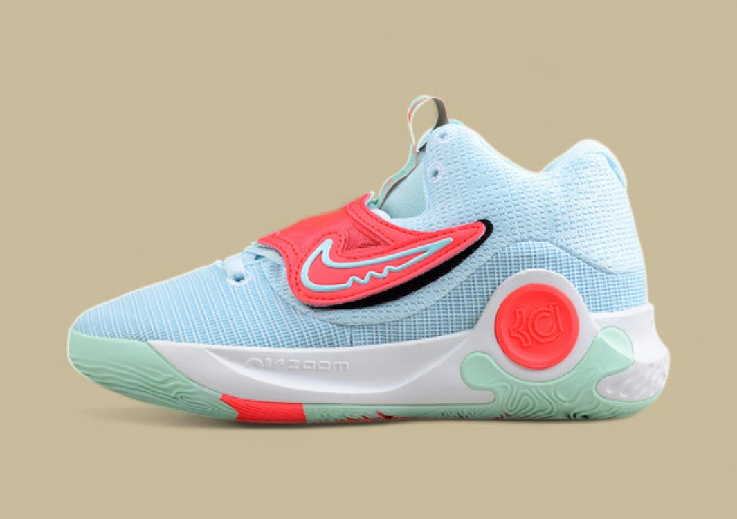 Nike KD Trey X EP Blue Chill Bright Crimson Basketball Shoe
