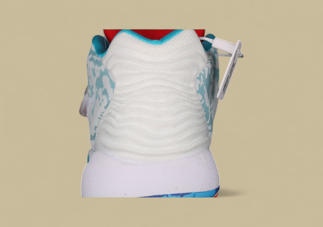 Nike KD “Blue Camo” White Basketball Shoes