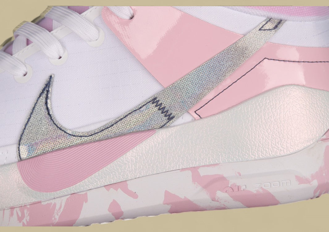 Nike KD “Kay Yow” White Light Arctic Pink Basketball Shoe