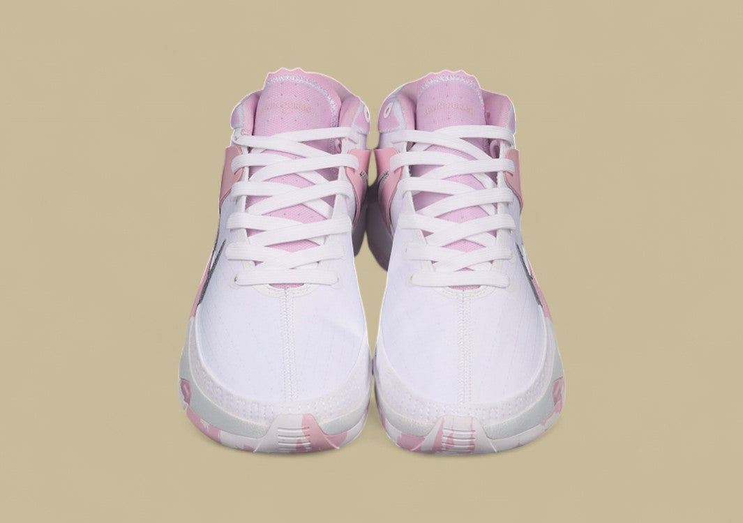 Nike KD “Kay Yow” White Light Arctic Pink Basketball Shoe