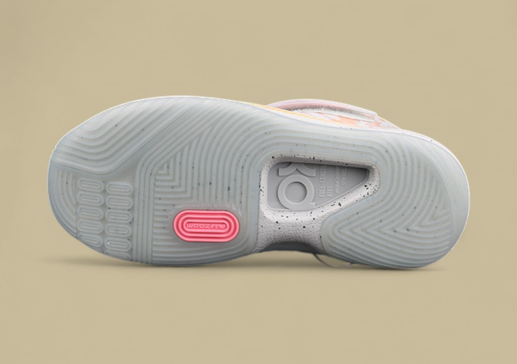 Nike KD “Peach Glow” Light Grey Basketball Shoe