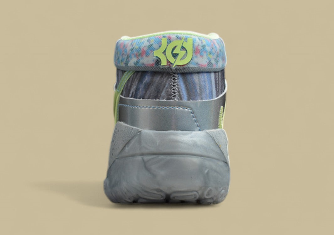 Nike KD “Play for the Future” Metallic Silver Basketball Shoe