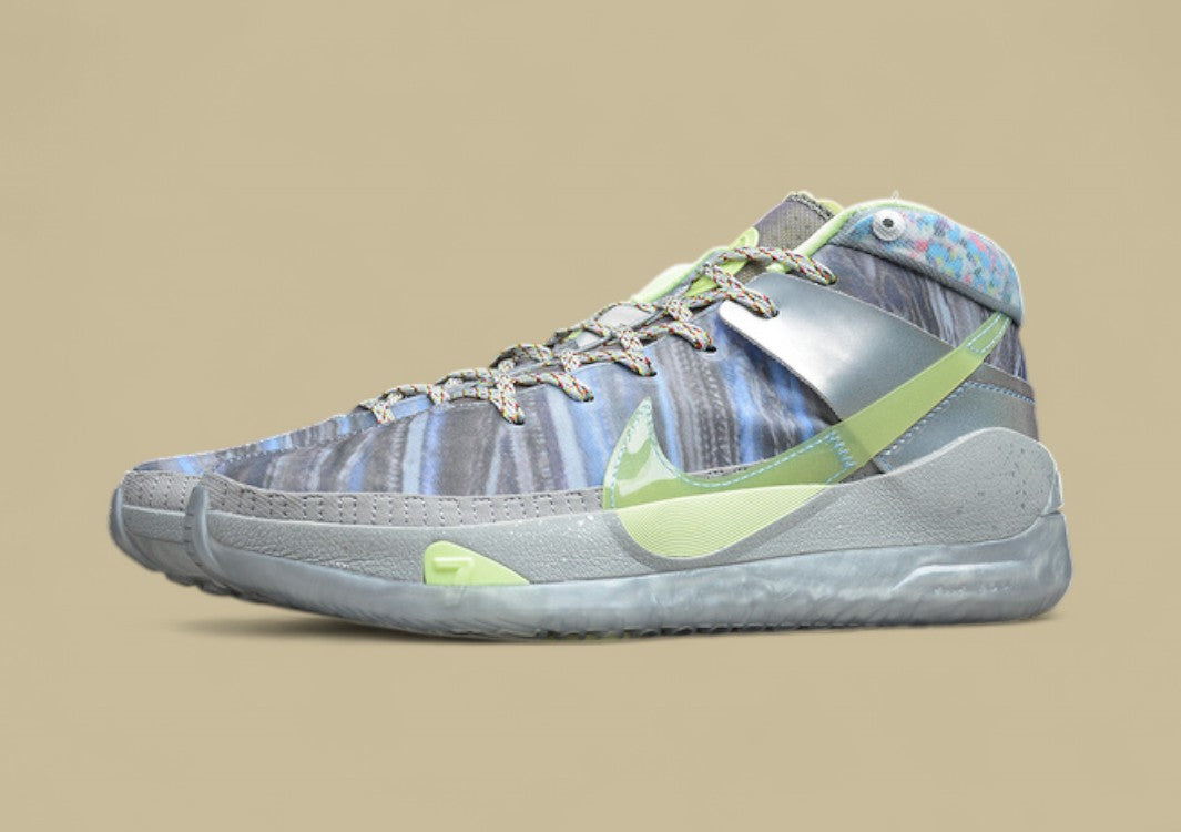 Nike KD “Play for the Future” Metallic Silver Basketball Shoe