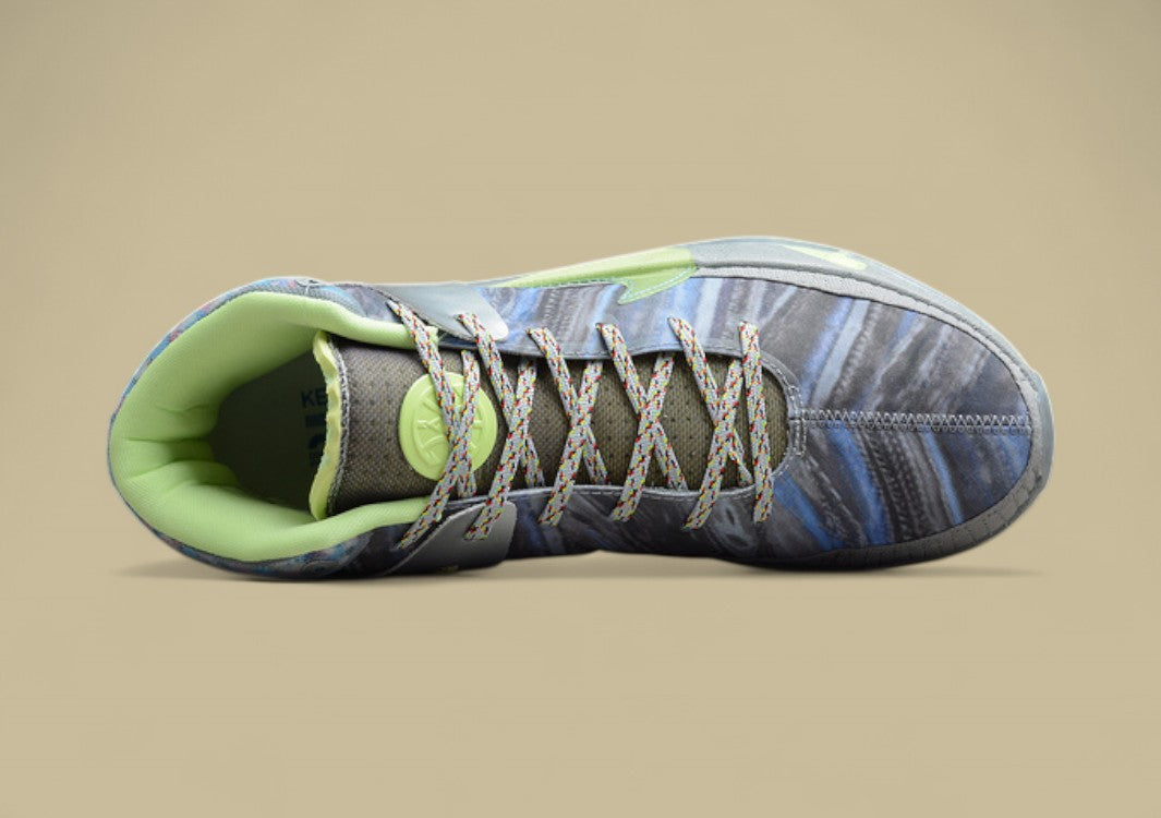 Nike KD “Play for the Future” Metallic Silver Basketball Shoe
