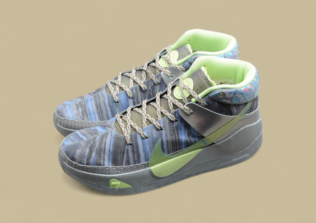 Nike KD “Play for the Future” Metallic Silver Basketball Shoe