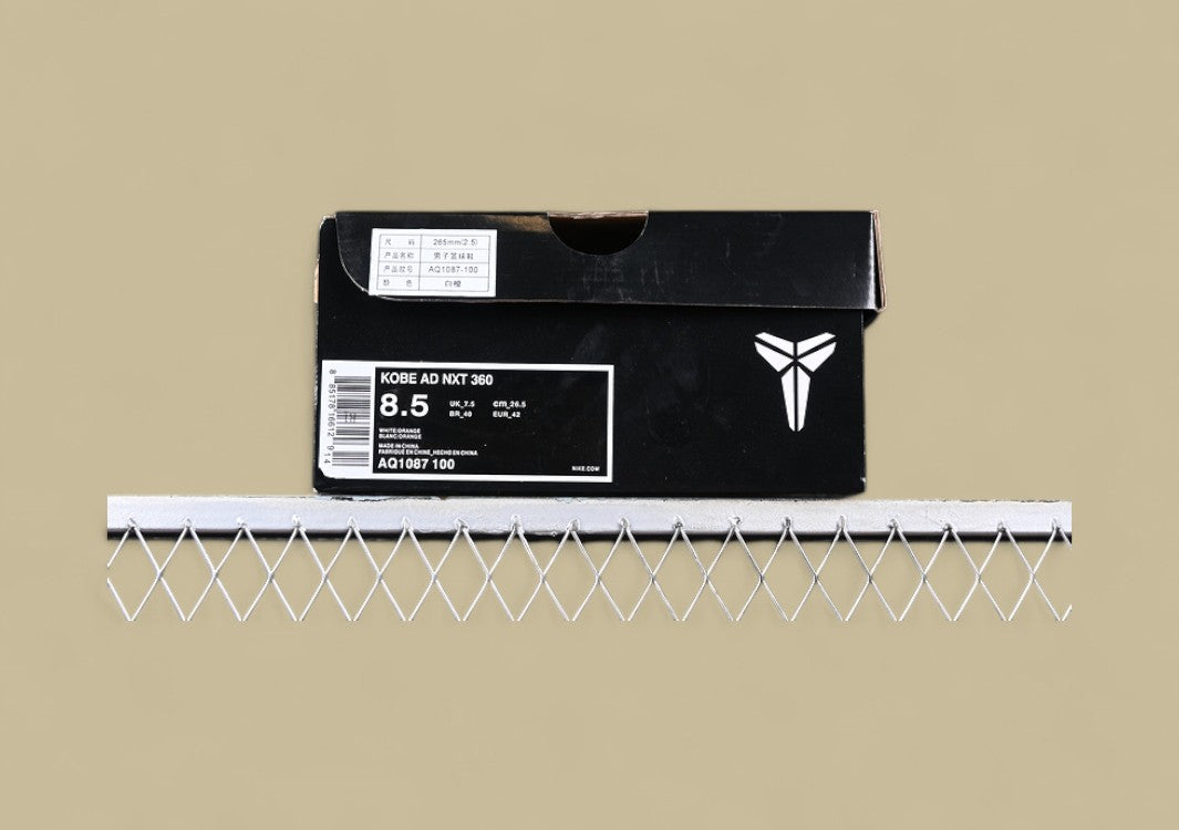 Nike Kobe 360 White Red Yellow Holographic Swoosh With Gum Sole and Lightweight Flyknit Upper