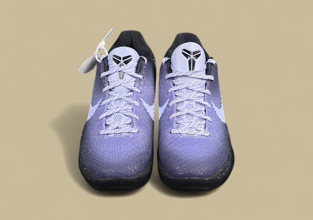 Nike Kobe "Black Lavender Mint" Sleek Gradient Low-Top Basketball Shoe