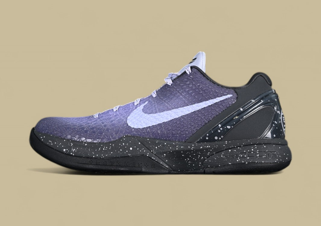 Nike Kobe "Black Lavender Mint" Sleek Gradient Low-Top Basketball Shoe