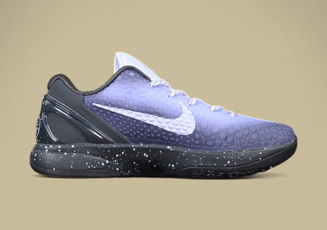 Nike Kobe "Black Lavender Mist" Basketball Shoes Sleek Low-Top Performance Sneaker