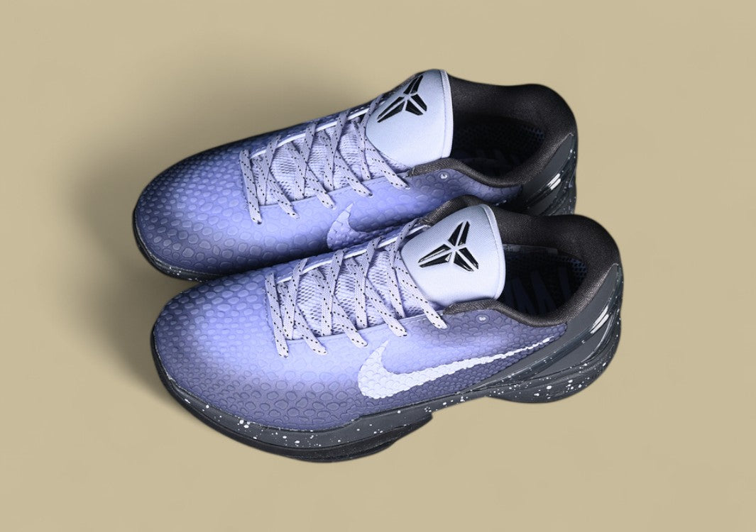 Nike Kobe "Black Lavender Mist" Basketball Shoes Sleek Low-Top Performance Sneaker