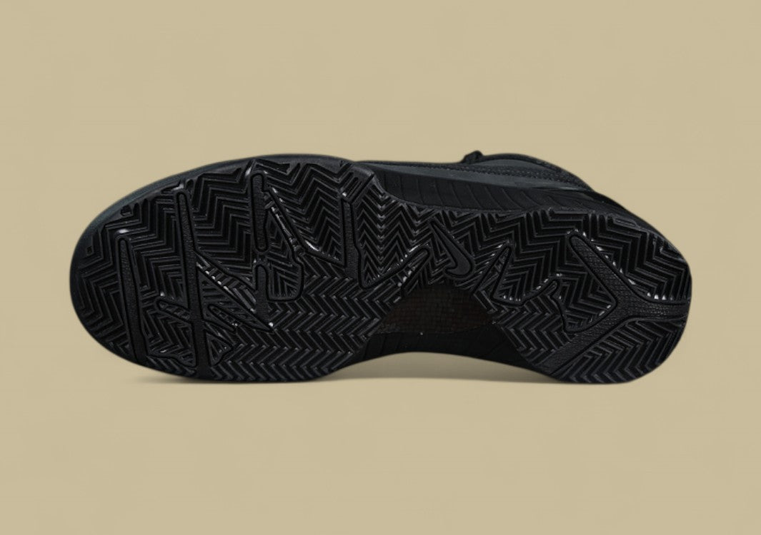 Nike Kobe "Black University Gold" Stealthy All-Black Basketball Shoe