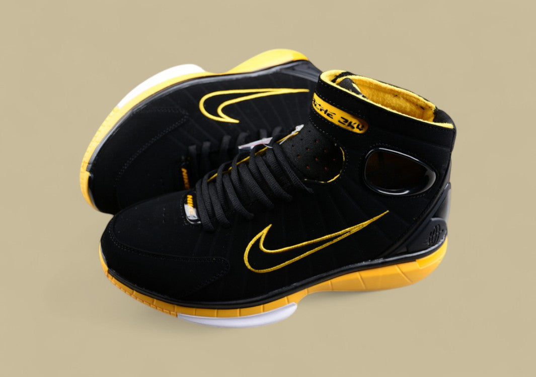 Nike Kobe "Black Varsity Maize-White" Classic High-Top Basketball Shoe