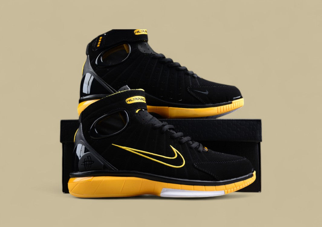 Nike Kobe "Black Varsity Maize-White" Classic High-Top Basketball Shoe