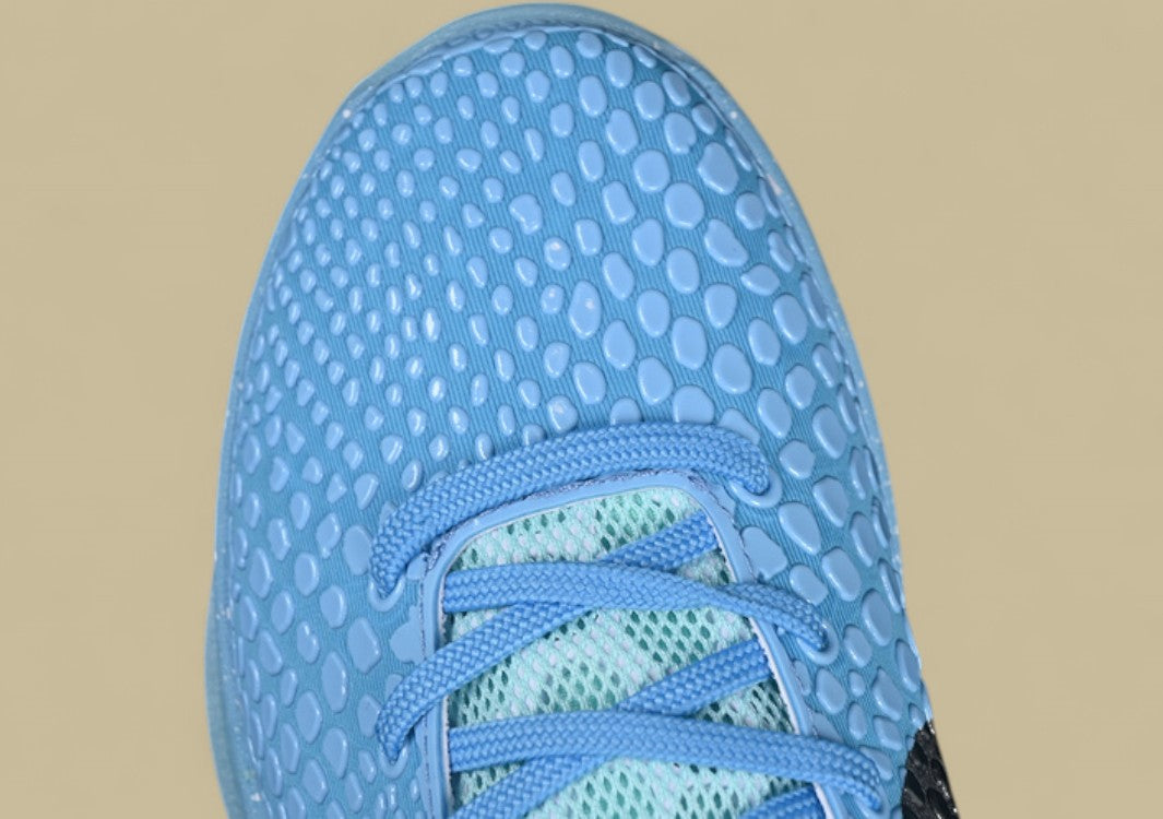 Nike Kobe "Blue Black" Scaled Texture Basketball Shoes with Speckled Midsole