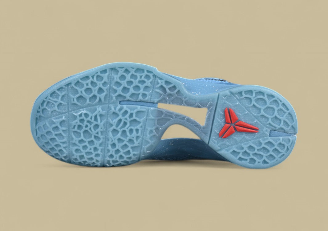 Nike Kobe "Blue Black" Scaled Texture Basketball Shoes with Speckled Midsole