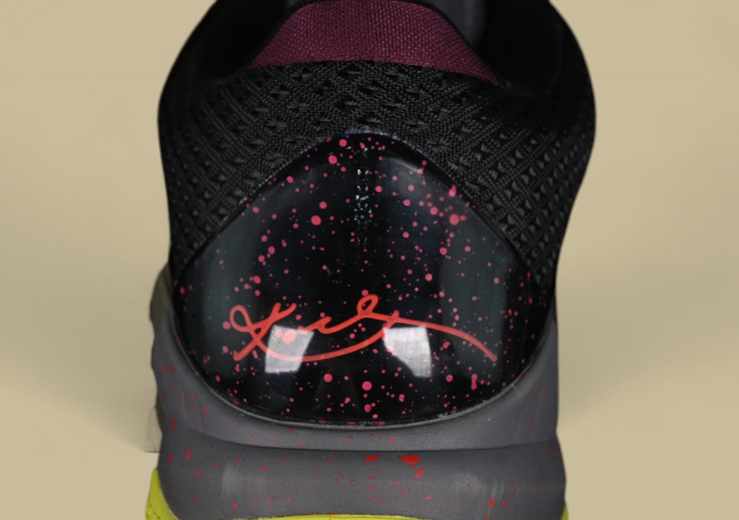 Nike Kobe "Chaos Alternate" Gamer Exclusive Black Green Red Grey Performance Basketball Shoe