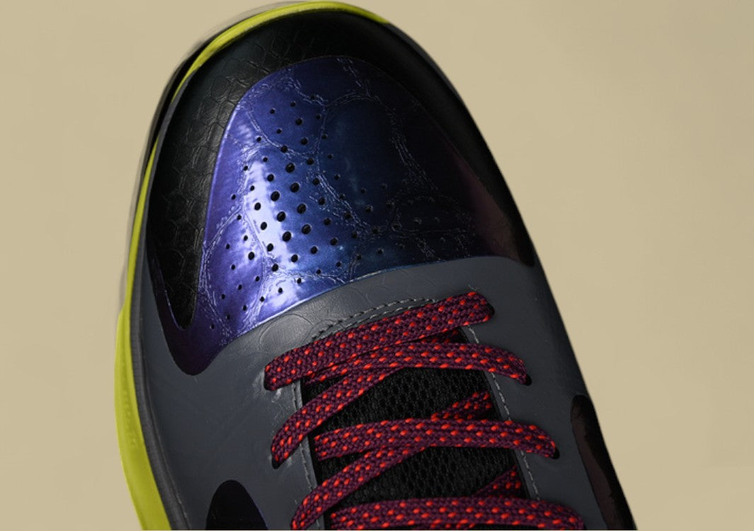 Nike Kobe "Chaos Alternate" Gamer Exclusive Black Green Red Grey Performance Basketball Shoe