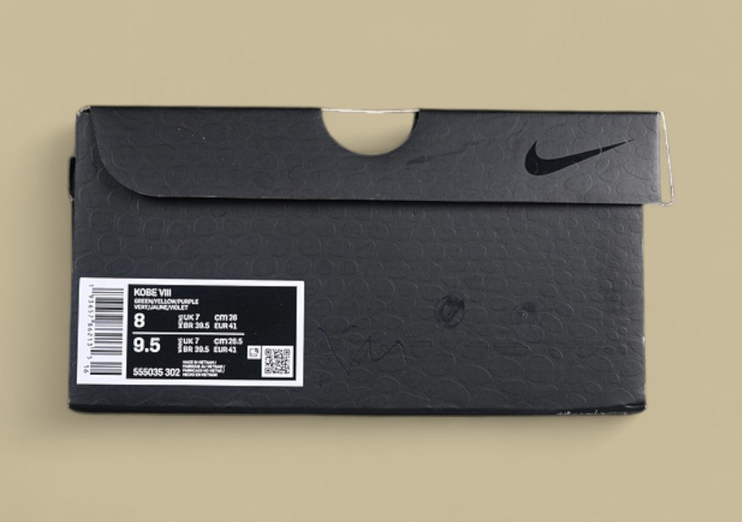 Nike Kobe "Easter" Fiberglas Court Purple Black Laser Purple Festive Gradient Low-Top Basketball Shoe