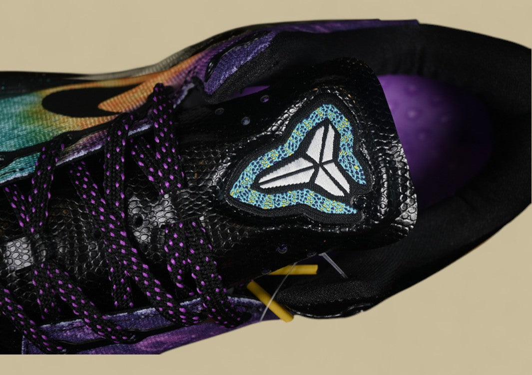 Nike Kobe "Easter" Fiberglas Court Purple Black Laser Purple Festive Gradient Low-Top Basketball Shoe