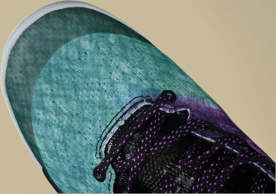 Nike Kobe "Easter" Fiberglas Court Purple Black Laser Purple Festive Gradient Low-Top Basketball Shoe