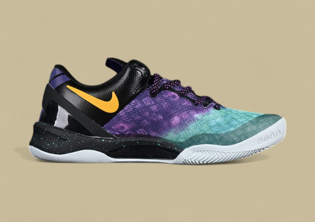 Nike Kobe "Easter" Fiberglas Court Purple Black Laser Purple Festive Gradient Low-Top Basketball Shoe