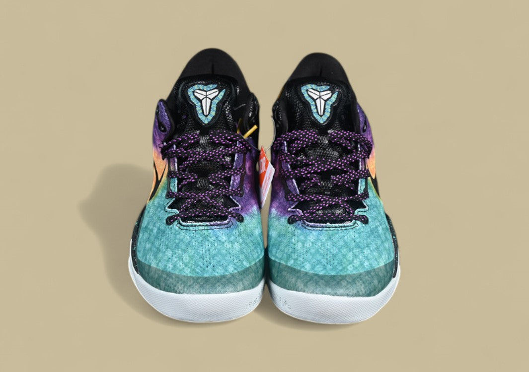 Nike Kobe "Easter" Fiberglas Court Purple Black Laser Purple Festive Gradient Low-Top Basketball Shoe