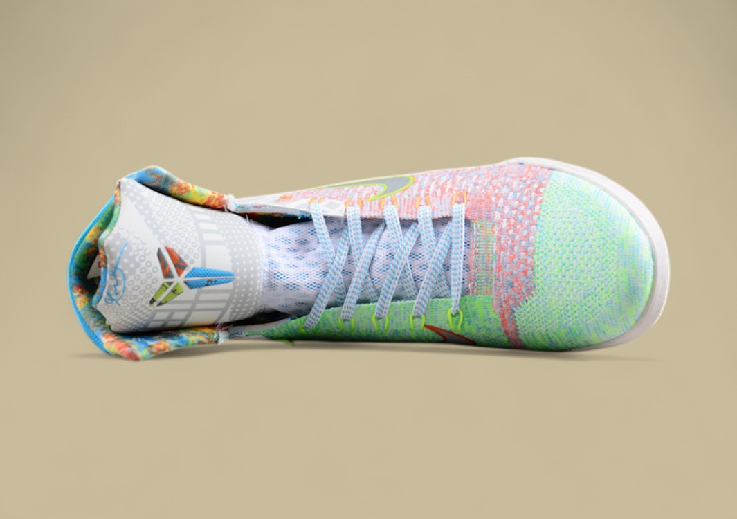 Nike Kobe Elite Premium The Kobe Multi-color Reflect Silver Chlorine Blue Sneakers