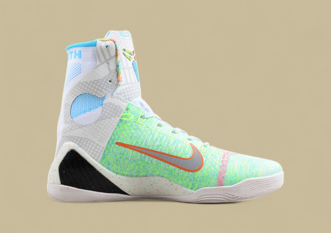 Nike Kobe Elite Premium The Kobe Multi-color Reflect Silver Chlorine Blue Sneakers