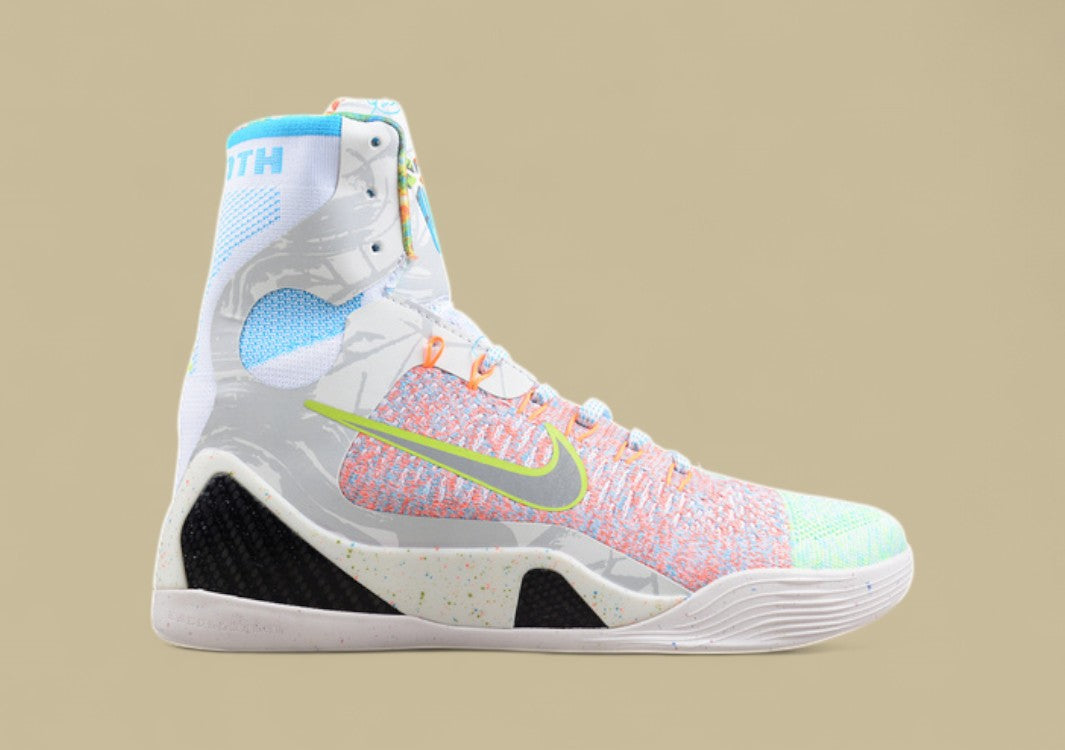 Nike Kobe Elite Premium The Kobe Multi-color Reflect Silver Chlorine Blue Sneakers