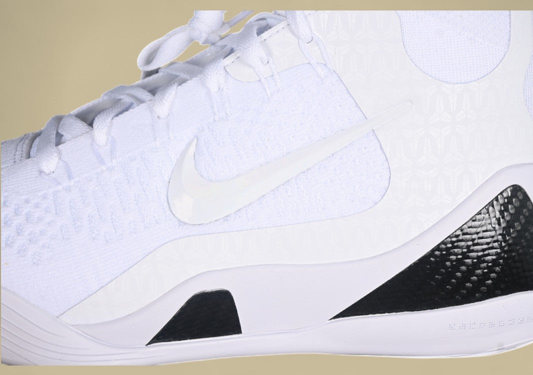 Nike Kobe Elite Protro "Halo White" High-Top Basketball Shoes in Triple White Design