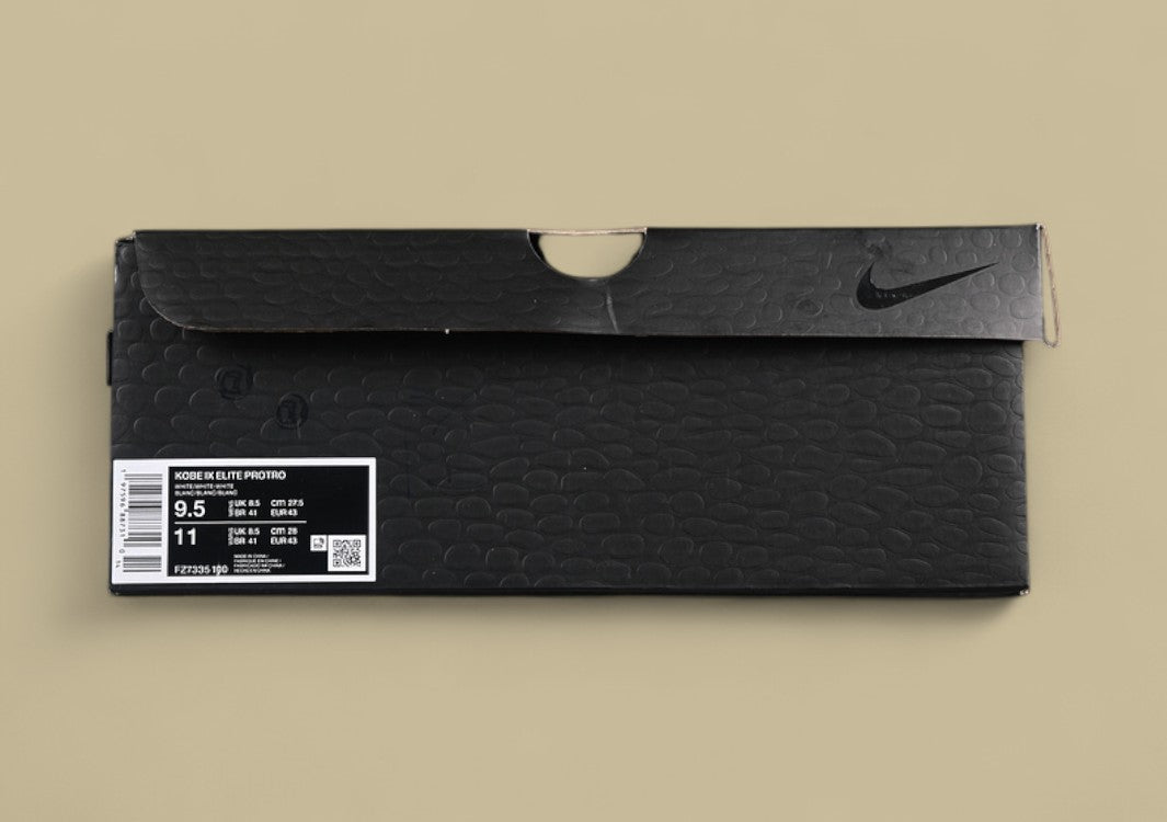 Nike Kobe Elite Protro "Halo White" High-Top Basketball Shoes in Triple White Design