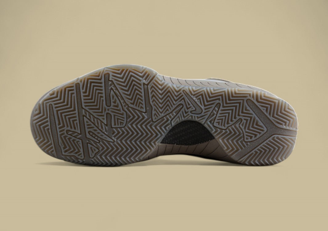 Nike Kobe Ftb Dust Grey Sleek Monochrome Suede Finish With Signature Low-top Design