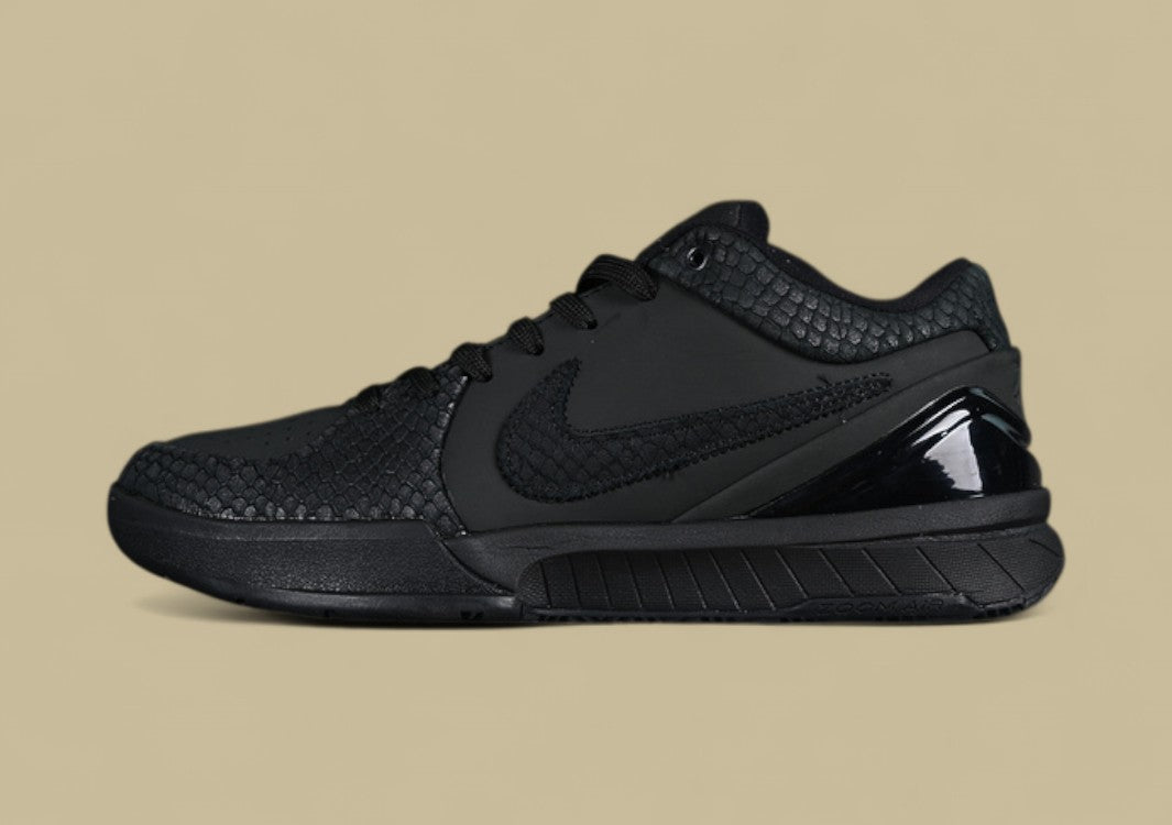 Nike Kobe "Gift of Mamba" Black University Gold Sleek Triple Black Tribute Basketball Shoe