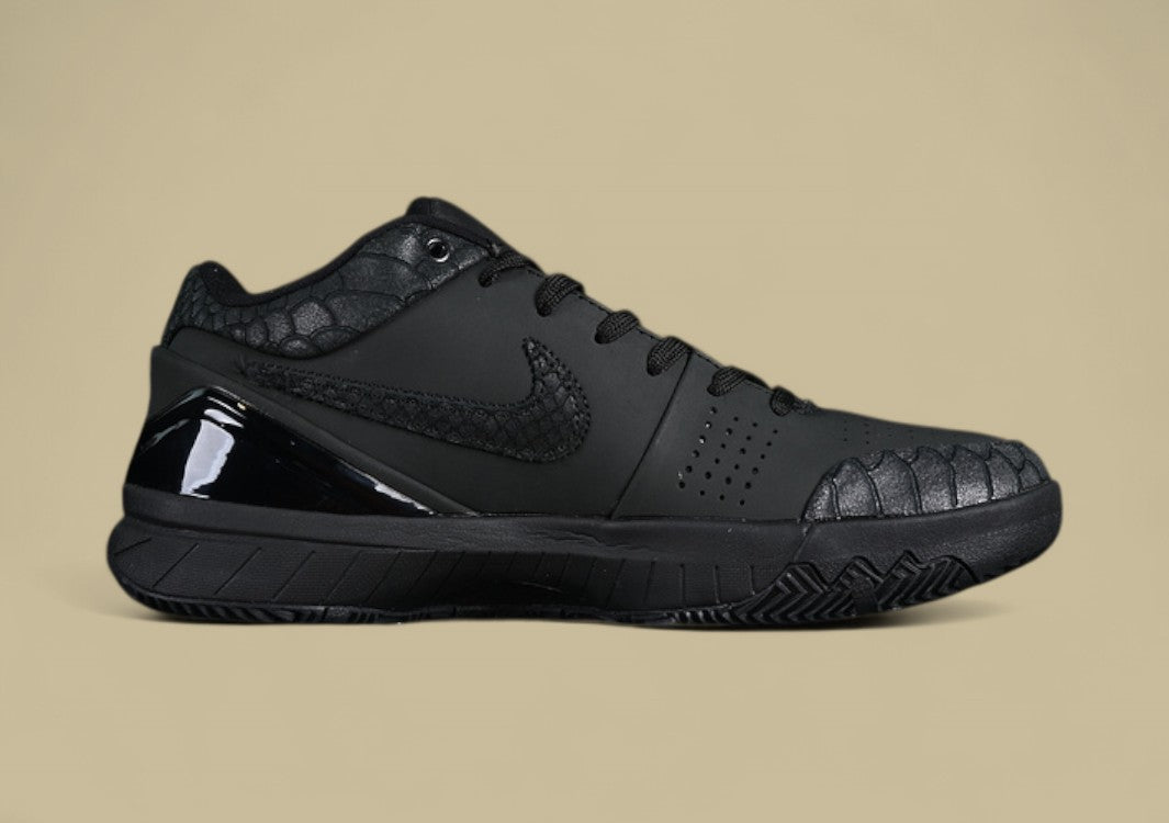 Nike Kobe "Gift of Mamba" Black University Gold Sleek Triple Black Tribute Basketball Shoe