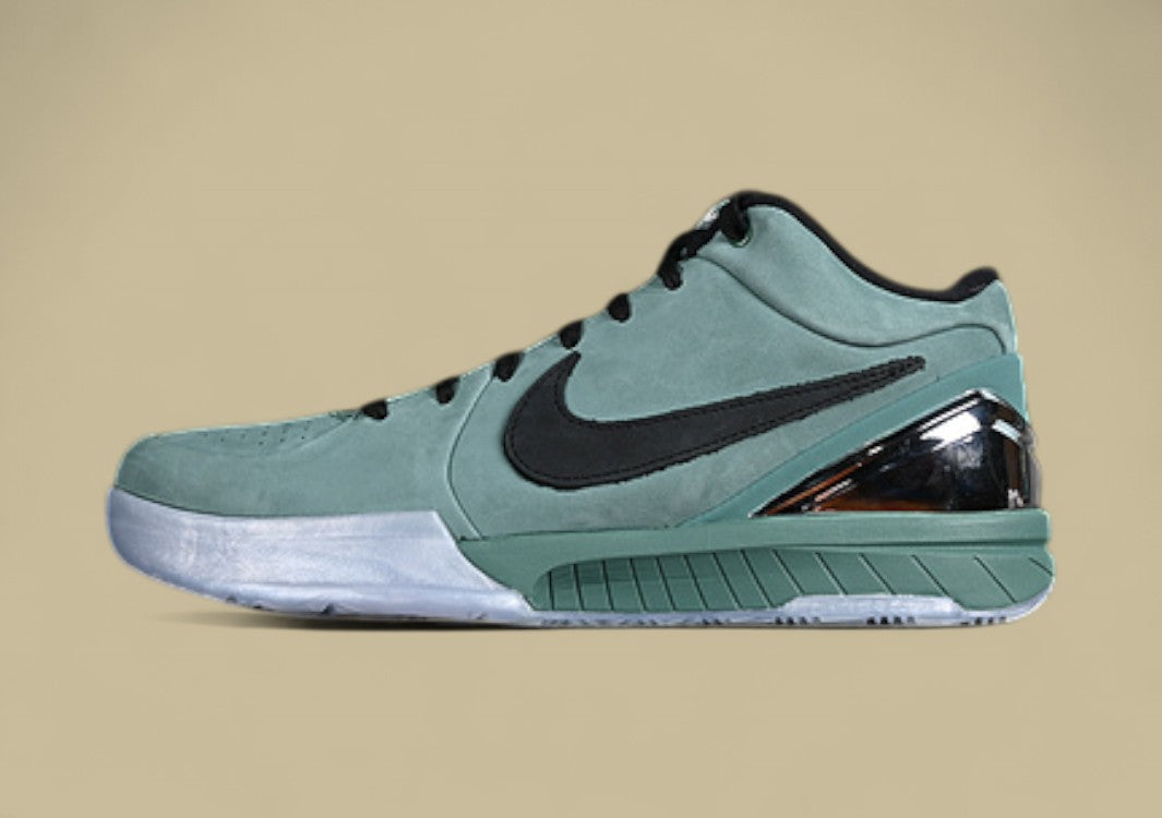 Nike Kobe "Girl Dad" Bicoastal Black Metallic Silver Tribute Low-Top Basketball Shoe